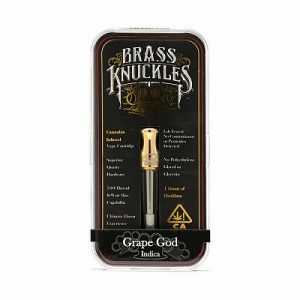 Brass Knuckles Grape God cartridge
